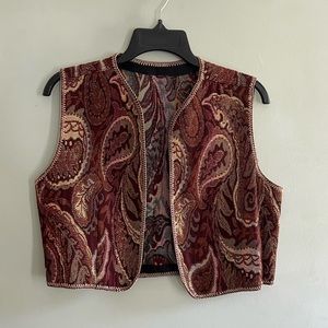 Vintage Tapestry Vest